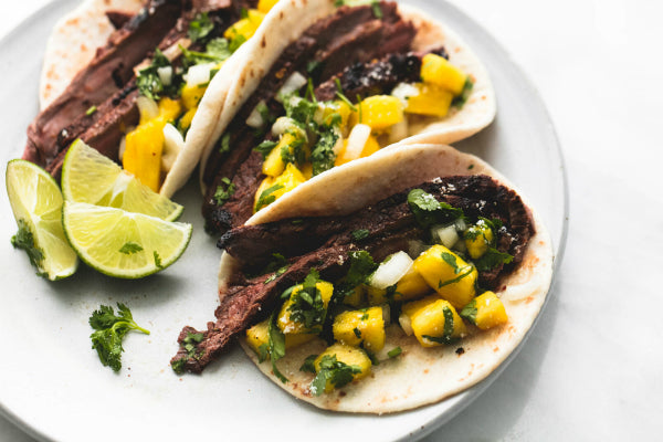 Jamaican Jerk Halal Steak Tacos