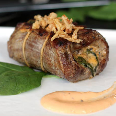Halal Sirloin Steak Rolls