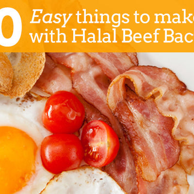 10 easy things to make with Halalnivore's Halal beef bacon