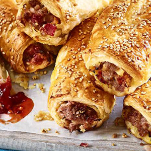 Halal Sausage Rolls (Lamb, Chicken and Beef)