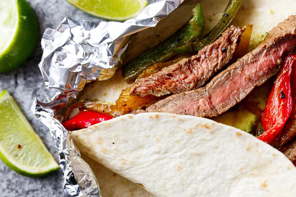 Chilli and Lime Halal Steak Fajitas