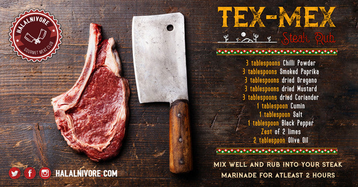 Tex Mex Style Steak Rub
