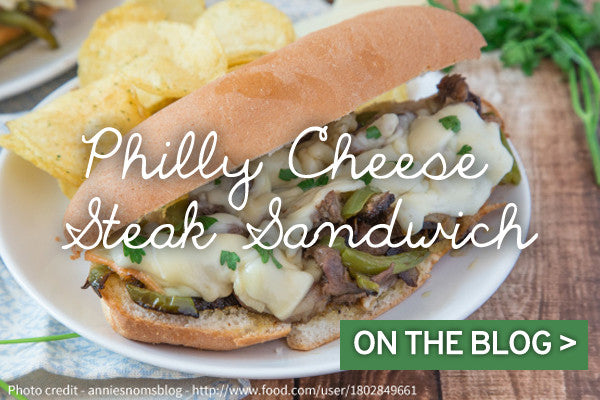 Halal Steak Philly Cheese Sandwich